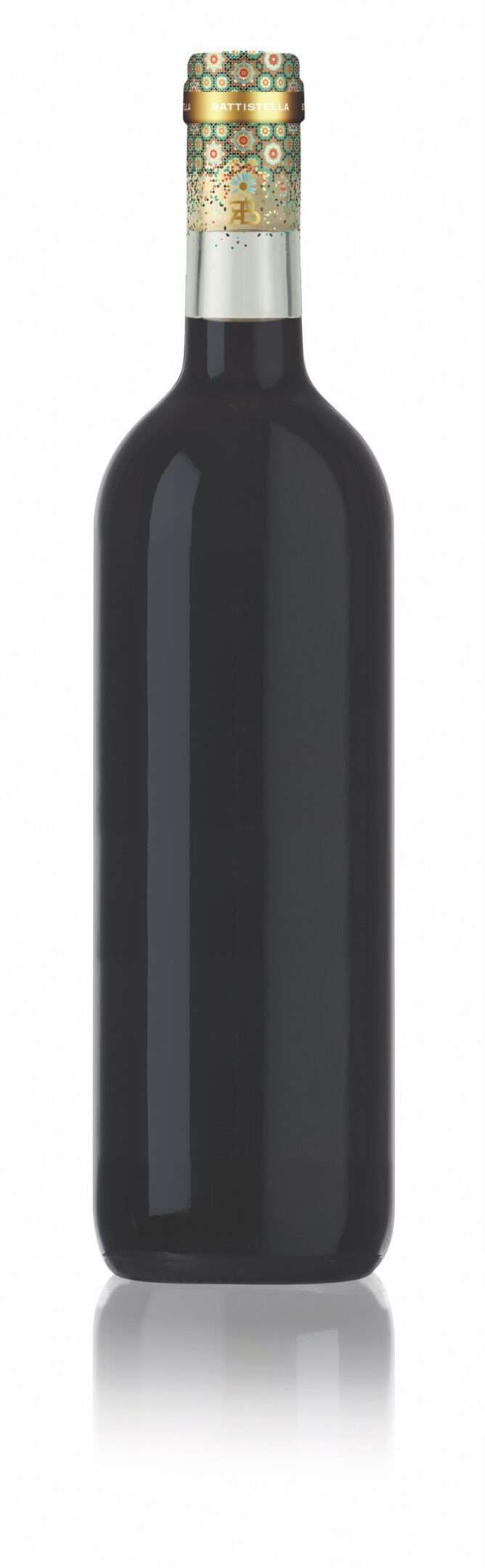 Close-up of a sleek black cylindrical object with reflective surface.