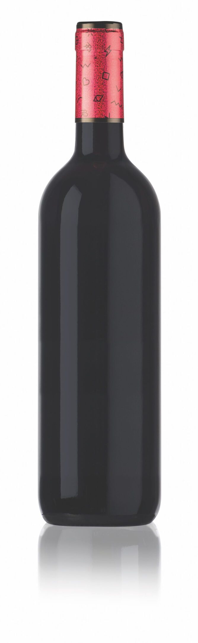Close-up of a sleek black cylindrical object.